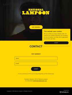 Captură de ecran nationallampoon.com