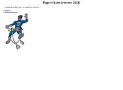 Captură de ecran pogostick.net