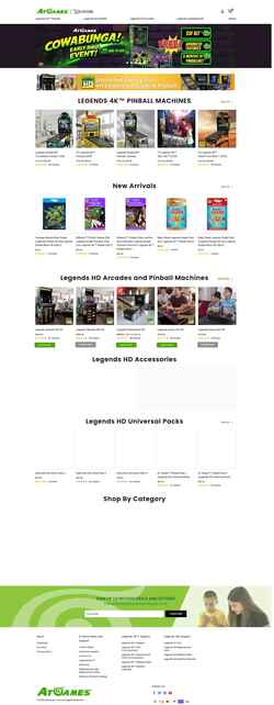 Στιγμιότυπο οθόνης www.atgames.us