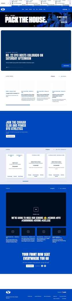 Screenshot byucougars.com