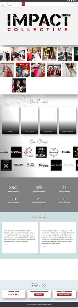 Screenshot impactcollective.com