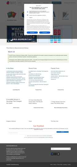 Снимак екрана www.improvememory.org