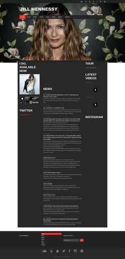 Ekran görüntüsü jillhennessy.com
