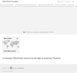 Screenshot thirdordercarmelites.sspx.org
