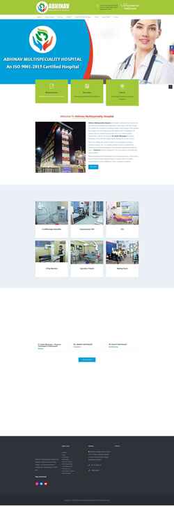 Screenshot bhatnagarhospital.com