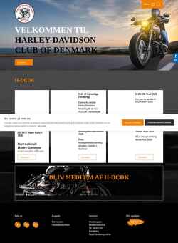 Screenshot www.hdc.dk