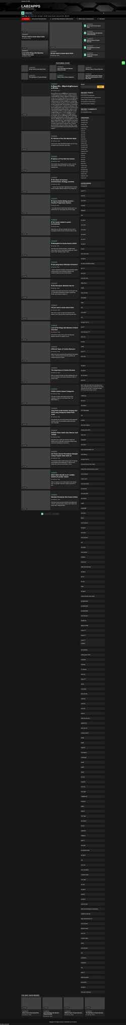 Screenshot lab2apps.com