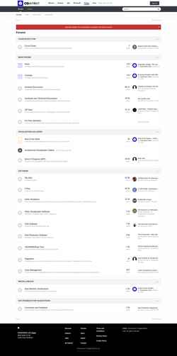 Captura de tela forums.cgarchitect.com