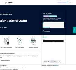 Screenshot alexaedmon.com