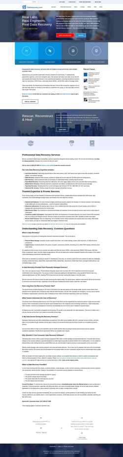 Captura de pantalla datarecovery.com