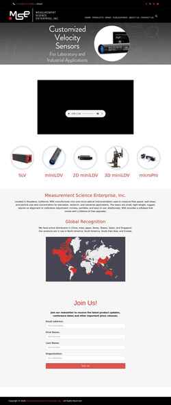 Captura de pantalla measurementsci.com