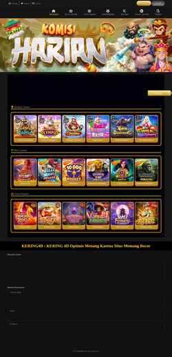 Screenshot kering4d.com