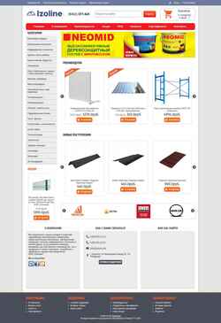Screenshot izocom.info