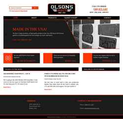 Screenshot www.olsonsgaskets.com