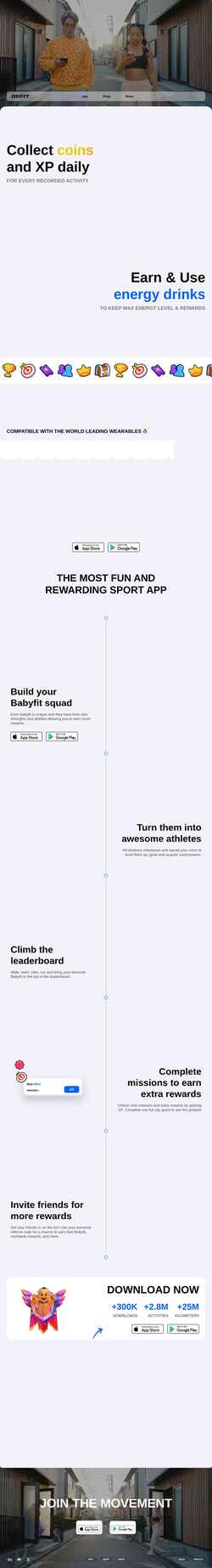 Screenshot app.defit.com