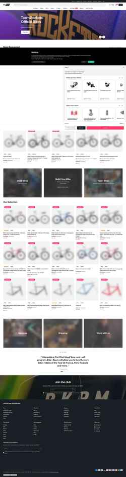 Zrzut ekranu bike-room.com