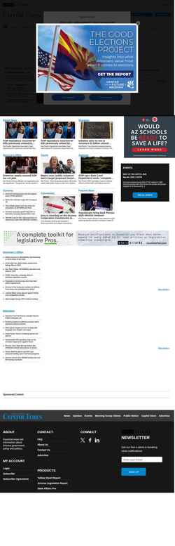 Screenshot azcapitoltimes.com