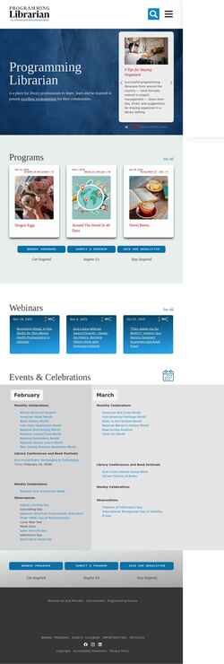 Screenshot programminglibrarian.org