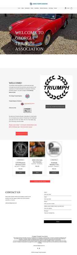 Screenshot www.gatriumph.com