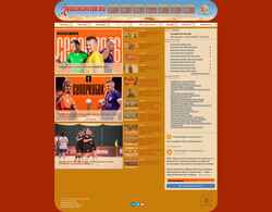 Snimka zaslona beachsoccer.ru