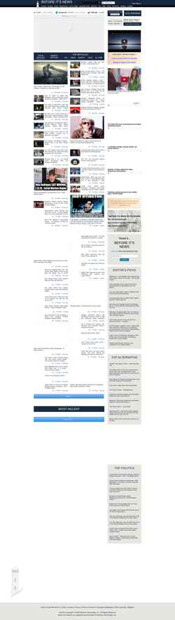 Captura de pantalla beforeitsnews.com