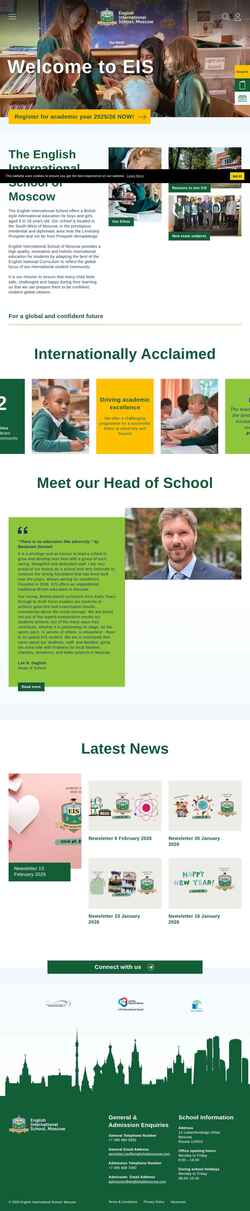 Zrzut ekranu englishedmoscow.com