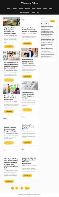 Screenshot wonderopolis.us