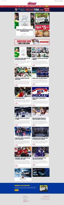 Снимак екрана letsplayhockey.com
