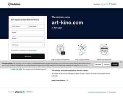 Zrzut ekranu art-kino.com