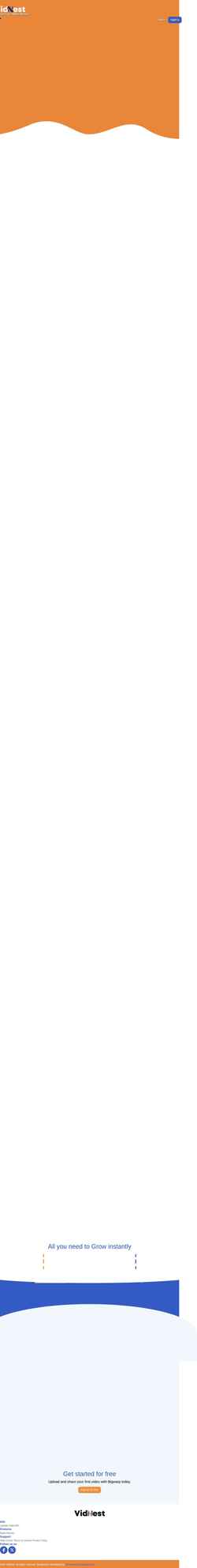 Screenshot vidnest.io
