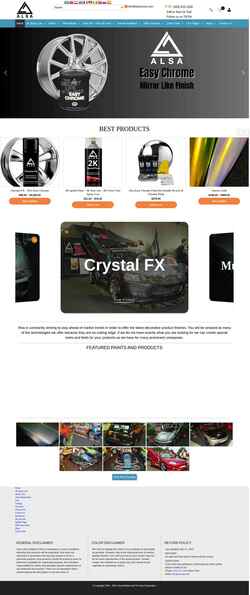 Screenshot alsacorp.com