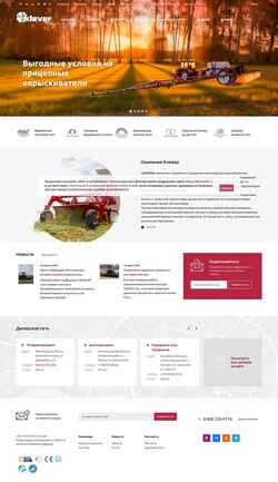 Screenshot kleverltd.ru