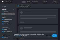 Captura de pantalla www.framer.community