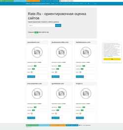 Captura de pantalla rate.ru