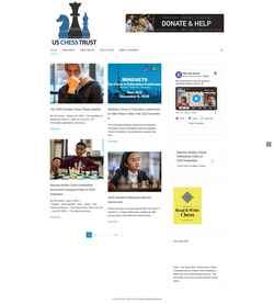 Screenshot www.uschesstrust.org