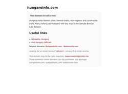 Captură de ecran hungaroinfo.com