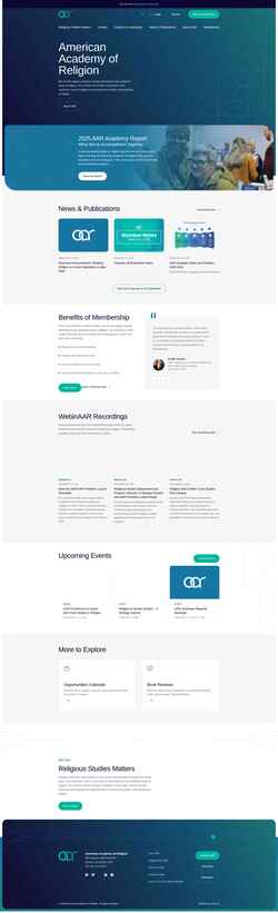 Screenshot aarweb.org
