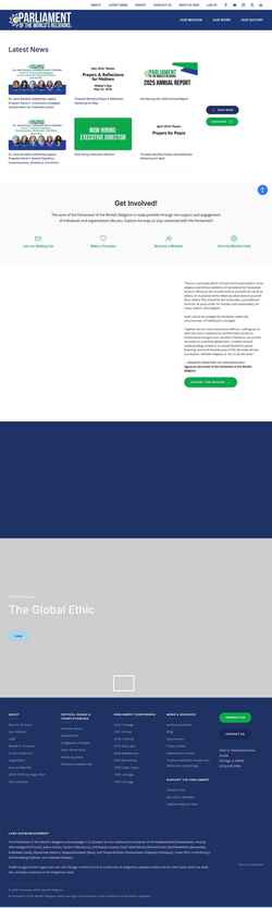 Ekraanipilt parliamentofreligions.org