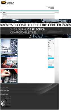 Screenshot burdickdcj.thetirezone.com
