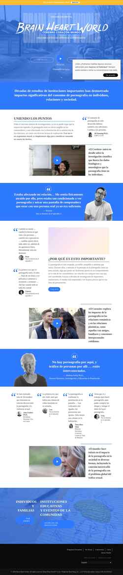 Screenshot es.brainheartworld.org