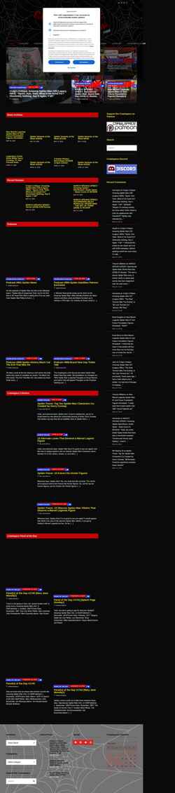 Screenshot www.spidermancrawlspace.com