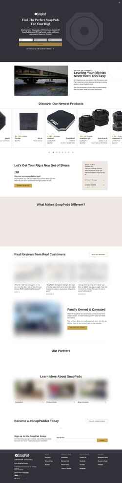 Screenshot rvsnappad.com