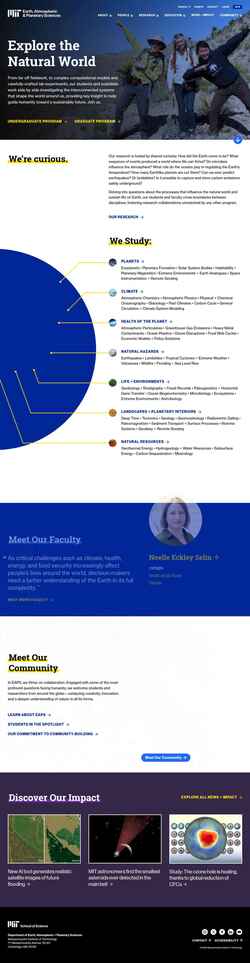 Екранна снимка eaps.mit.edu