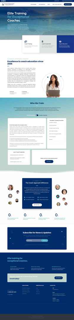 Screenshot coachapproachtraining.com