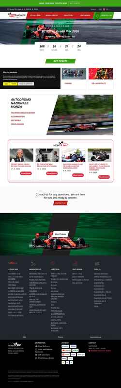 Skærmbillede www.f1italy.com