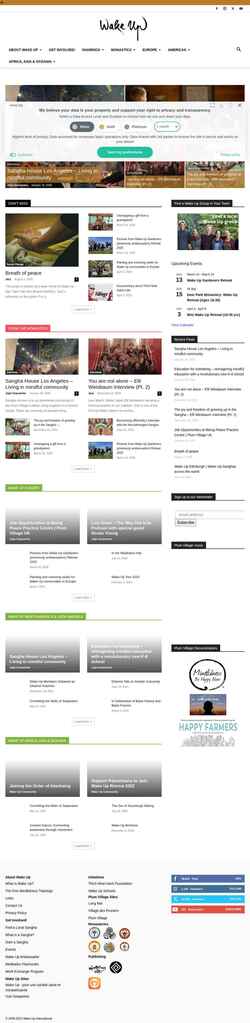 Ekrānuzņēmums wkup.org