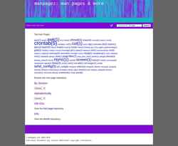 Screenshot manpagez.com