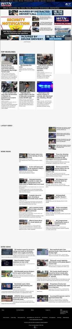 Screenshot www.witn.com