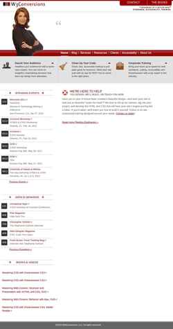 Screenshot www.w3conversions.com
