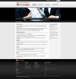 Screenshot www.devtitans.com